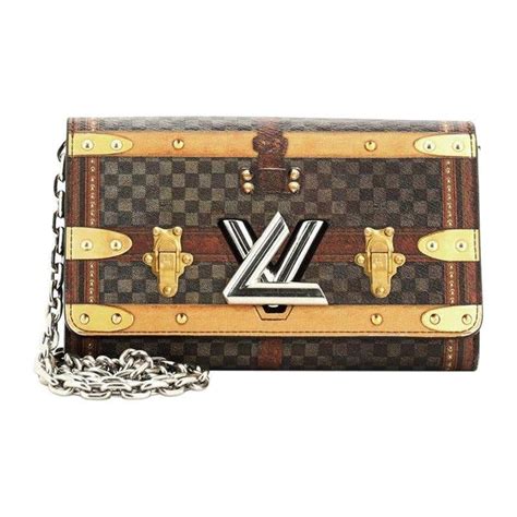 louis vuitton twist chain wallet review|louis vuitton crossbody with chain.